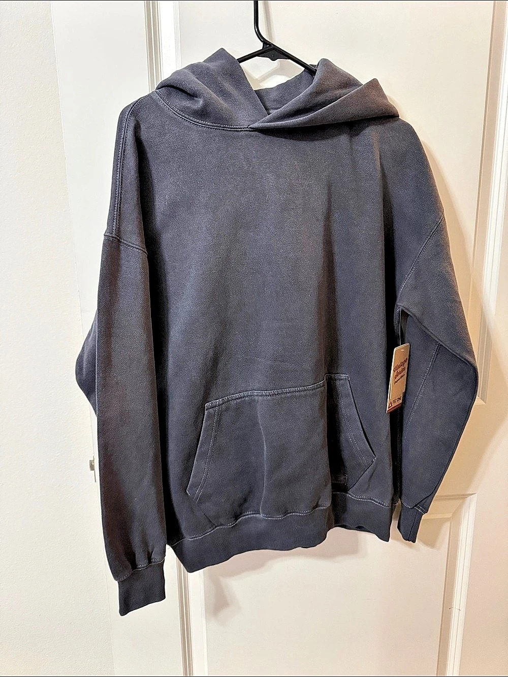 TEC-ONE Vintage Series Enzyme Wash Hoodie Enzyme Wash Hoodie in Dark Gray Size M